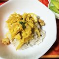 310かおり's cooksnap of when they made フライパンで簡単！めんつゆで親子丼！.