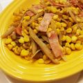 sakuko99's cooksnap of when they made ごぼうとベーコーンチーズでおつまみおかず.