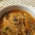 おるがた's cooksnap of when they made 甘辛がおいしい！ユッケジャン風スープ☆.