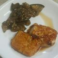 ゆるクマさん♡'s cooksnap of when they made ＊茄子と鶏もも肉の生姜照り焼き＊.