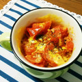 麻's cooksnap of when they made レンジで簡単3分　トマトとチーズのスープ.