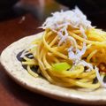 大作戦！'s cooksnap of when they made しらすと長ネギのペペロンチーノ.