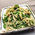 ガロちゃん美味レシピ's cooksnap of when they made ピーマン•しらす炒め.