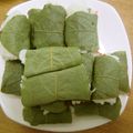 ゆいこ２１００'s cooksnap of when they made かにかまの柿の葉すし.