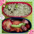 蒼くんの母's cooksnap of when they made キャラ弁　豆しば.