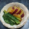 碧きりん's cooksnap of when they made 副菜に☆さつまいもと小松菜のさっと煮.