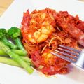 クックYF743O☆'s cooksnap of when they made 海老パスタ♡トマトクリーム.