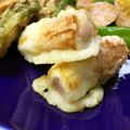 のんのんSTELLA's cooksnap of when they made ◎魚肉ソーセージ入りちくわの天ぷら.