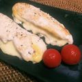 Sayariel's cooksnap of when they made 簡単☆ささみのチーズサンド焼き☆.