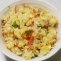 アバッチオ's cooksnap of when they made サッと一品！かにかま入りチャーハン.