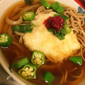 komugiko4's cooksnap of when they made あったか 梅とろろ蕎麦♪.