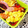 うさぎ姫っこ's cooksnap of when they made 朝ごはん♪お弁当に♪ウインナーエッグ.
