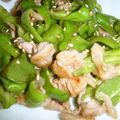 だれんしゃん's cooksnap of when they made 10分で作る豚肉とピーマン炒め.
