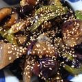 よつば908's cooksnap of when they made ししとう、なす、こんにゃくの炒め。.