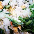 手作り★ママ's cooksnap of when they made あじの干物で♪さっぱり混ぜご飯.