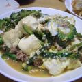ゆうジュニア's cooksnap of when they made ゴーヤーチャンプルー.