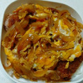 Aちゃんシン's cooksnap of when they made かつ丼♪次男弁当⑩.