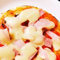 mimi＊＊'s cooksnap of when they made 超簡単！発酵捏ね無し♪もちパリピザ.