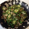 kiki7112's cooksnap of when they made おくらとおかかちりめん山椒.