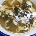 mahika's cooksnap of when they made もずくと豆腐のかき玉スープ.