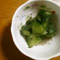 クック3D63YZ☆'s cooksnap of when they made 簡単♪きゅうりと青じその和え物.