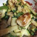 じじばばな私's cooksnap of when they made ササミと夏野菜のスイートチリマヨネーズ.