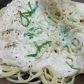 クック0TIIH5☆'s cooksnap of when they made 簡単☆豆腐と鮭フレークで激ウマ冷製パスタ.