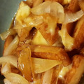 るま's cooksnap of when they made さつま揚げとチーズのピリ辛炒め.