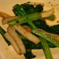 ハリーポッター♡'s cooksnap of when they made ニンニクたっぷり♪イカと小松菜の炒め物.
