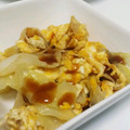 c15's cooksnap of when they made 材料2つ！簡単☆キャベツの卵炒め.