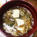 けいごようた's cooksnap of when they made とろ〜りオクラ、卵、シメジの簡単スープ.