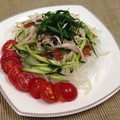 fof's cooksnap of when they made もやしときゅうりの冷しゃぶ 梅肉添えて.