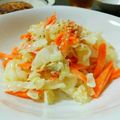 ♪珠香♪'s cooksnap of when they made 簡単♬キャベツと人参の梅マヨサラダ.