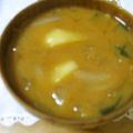 rieglay's cooksnap of when they made じゃが芋と玉ねぎの味噌汁.