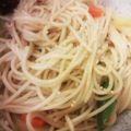 よねちき's cooksnap of when they made ゴマドレ⁈ ネギが効いてる豚しゃぶパスタ.