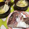 たれプゥ's cooksnap of when they made 鯛のあら汁.