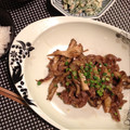 まーみごん's cooksnap of when they made 牛肉とキノコのオイスターソース炒め.