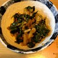 カンレンパパ's cooksnap of when they made 苦手克服！セロリの葉とザーサイの和えもの.