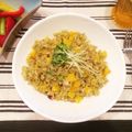 イーズ's cooksnap of when they made 海老のジェノベーゼ炒めごはん.