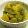 sakuni's cooksnap of when they made モロッコインゲンとじゃがいもの炒め煮.