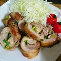 haruSONG's cooksnap of when they made にんにくネギ味噌チキン.