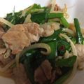クックDAPWAN☆'s cooksnap of when they made 豚薄切りとニラ炒め　.