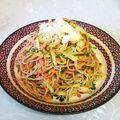 龍青空ママ's cooksnap of when they made お酒が飲みたくなる♬大人の蕎麦サラダ.