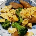 りおちゃんマン's cooksnap of when they made お弁当に卵＆ブロッコリー炒め.