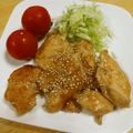 せつみか's cooksnap of when they made 鶏手羽のピリ辛照焼き.