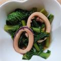 PIKOりんちゃん's cooksnap of when they made 手早くあと1品、イカと小松菜のサッと煮.