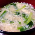 Ericats★'s cooksnap of when they made 風邪に♪味噌ニラかき玉汁【旦那レシピ】.