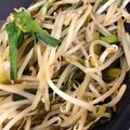 フジモリ's cooksnap of when they made モヤシとニラのポン酢deごま油炒め☆.