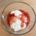komerin's cooksnap of when they made 水切りヨーグルト＆豆腐のヘルシーデザート.