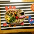 komutatata's cooksnap of when they made 簡単！ごま油香る焼き鳥と卵の親子混ぜご飯.